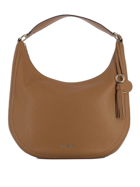 michael kors lydia logo shoulder bag